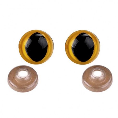 Turvasilmät  14 mm (pari)