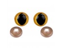 Turvasilmät  14 mm (pari)