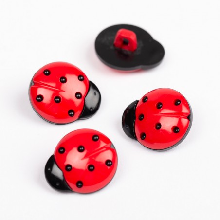 Nappi Leppäkerttu 18mm